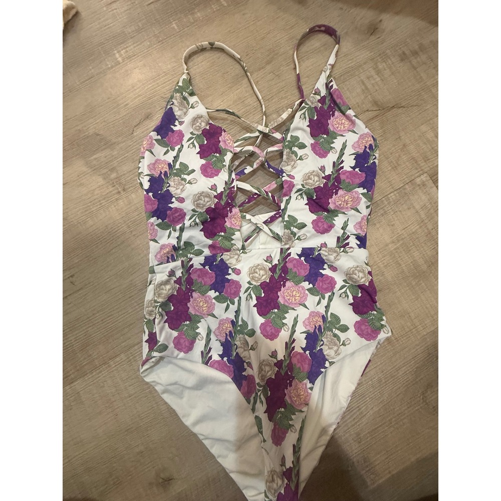 Dippin' Daisy's Floral One-Piece Swimsuit - Size Small